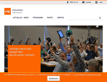 Tablet Screenshot of oedp-rottweil.de